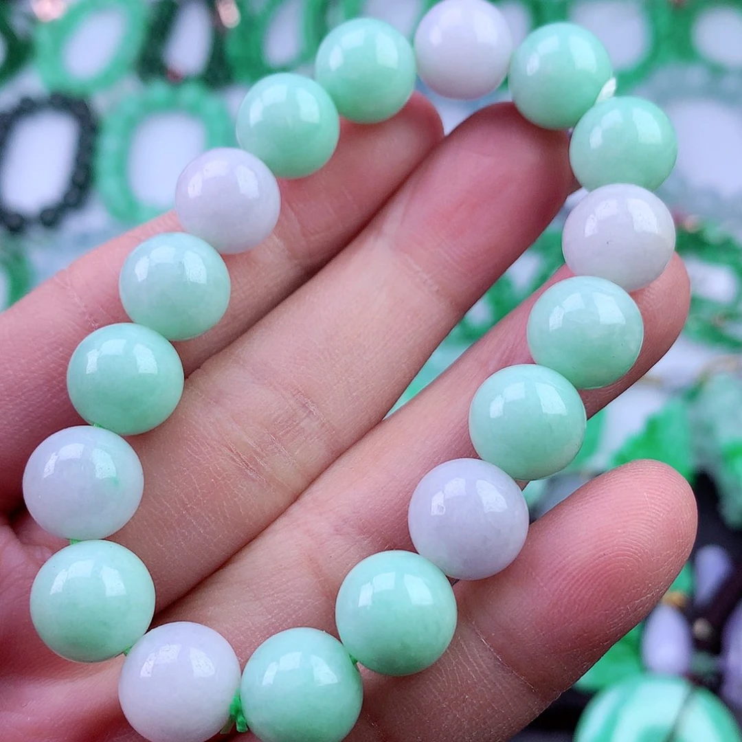 未镶嵌手链翡翠手串