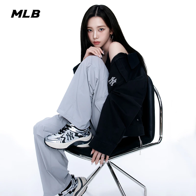 【明星同款】MLB男鞋女鞋情侣鞋夏季新款运动鞋子ny老爹鞋RNSPL