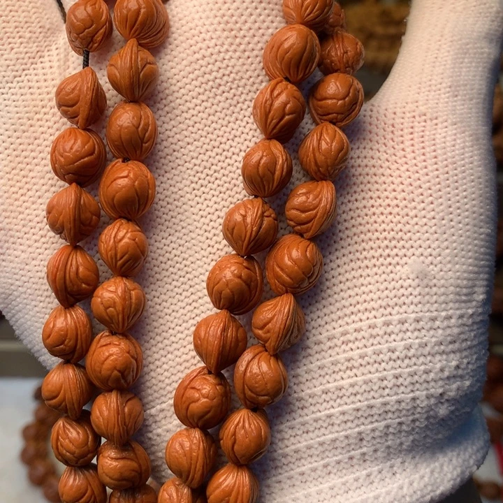 九***兔手串桃核秦岭龙纹