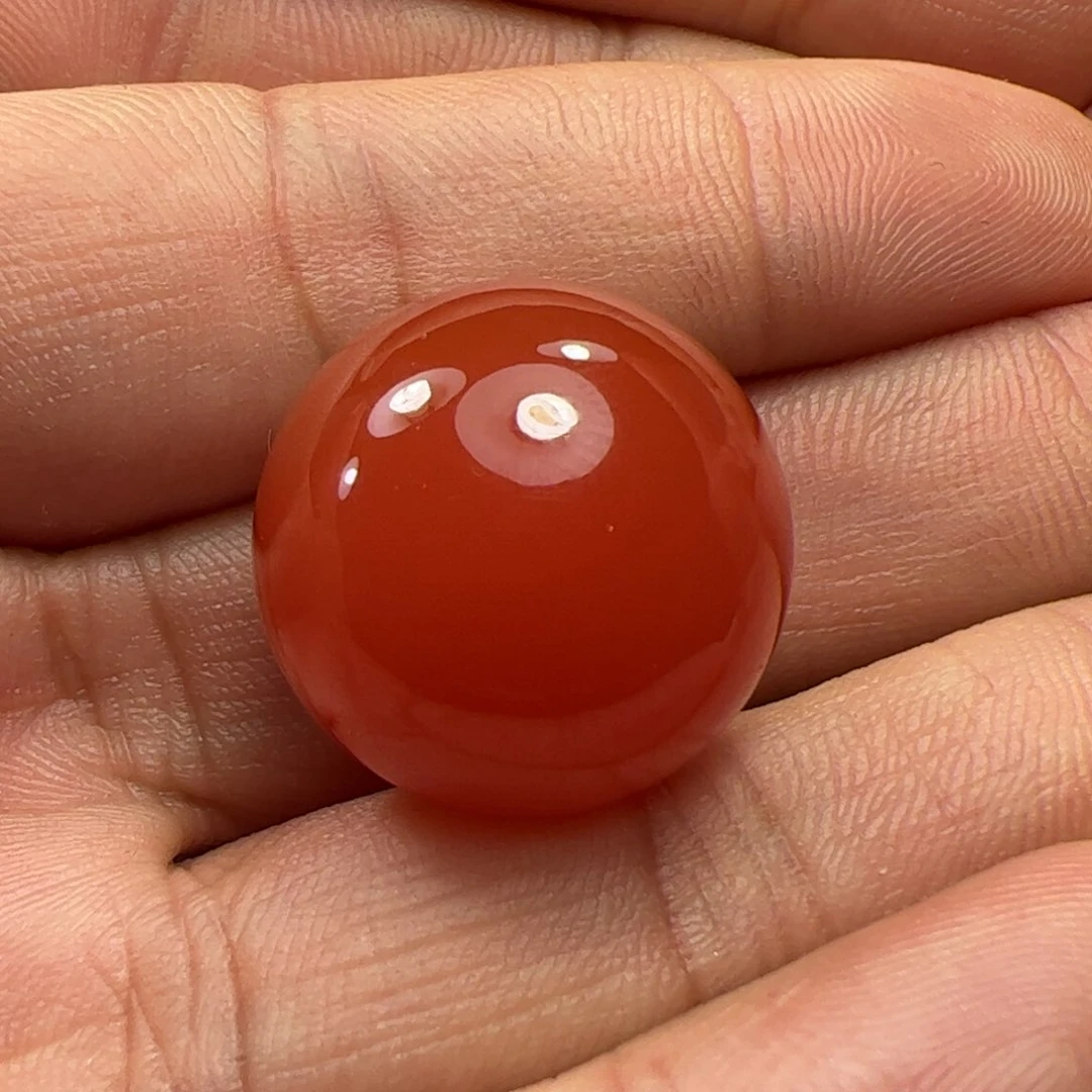 未镶嵌珠子南红玛瑙狮*