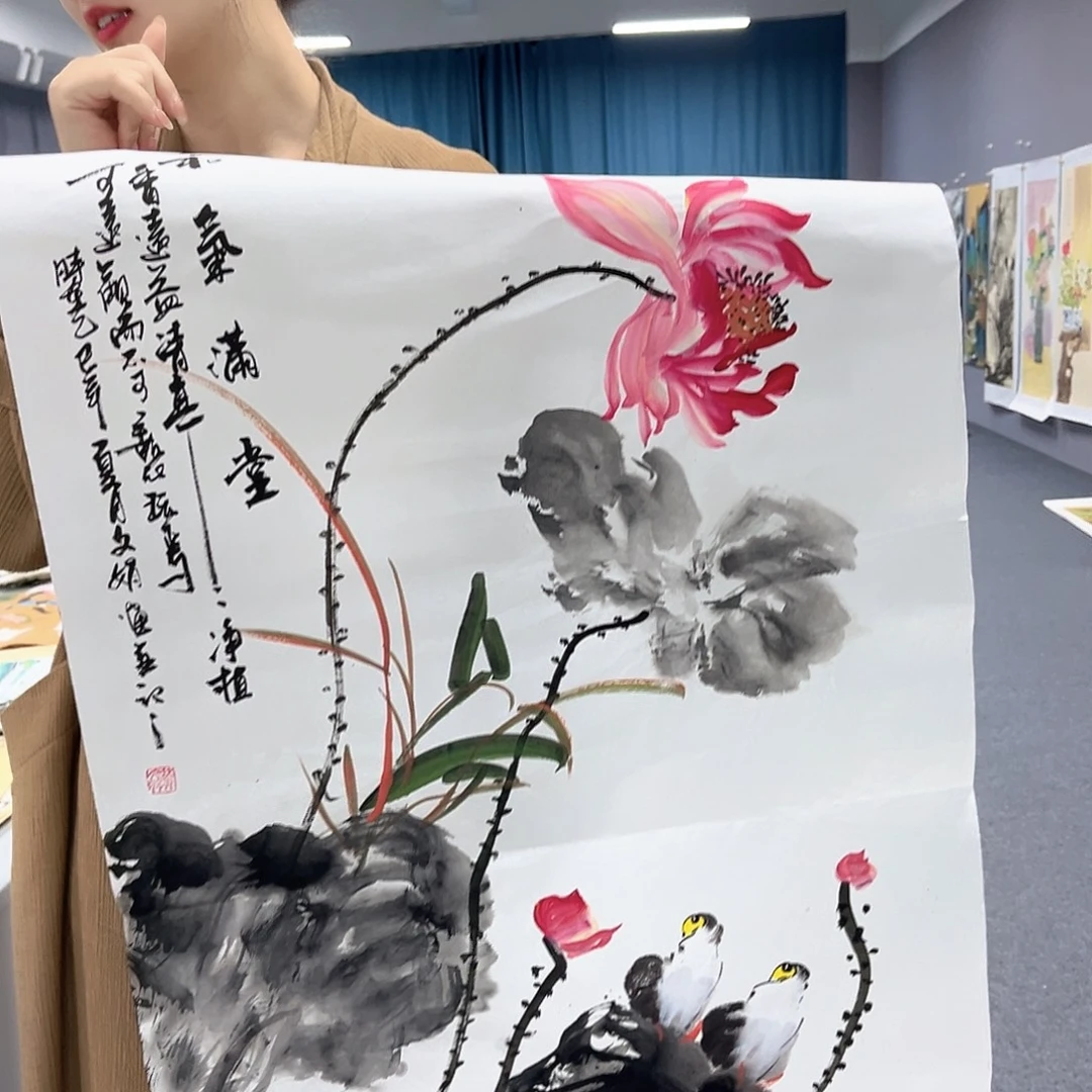 国画国画老师作品