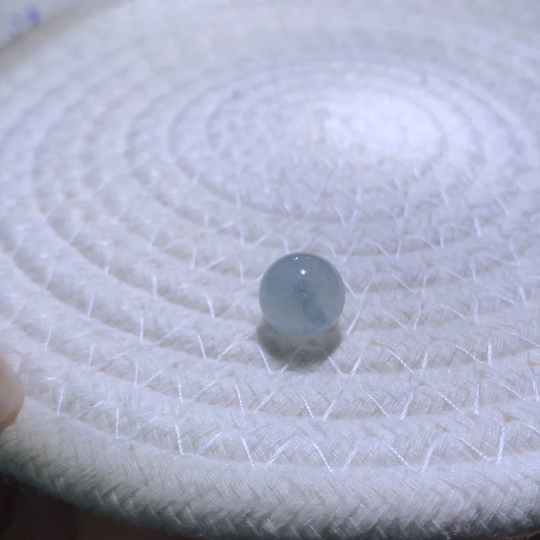 散珠翡翠特价白冰蓝花卡12