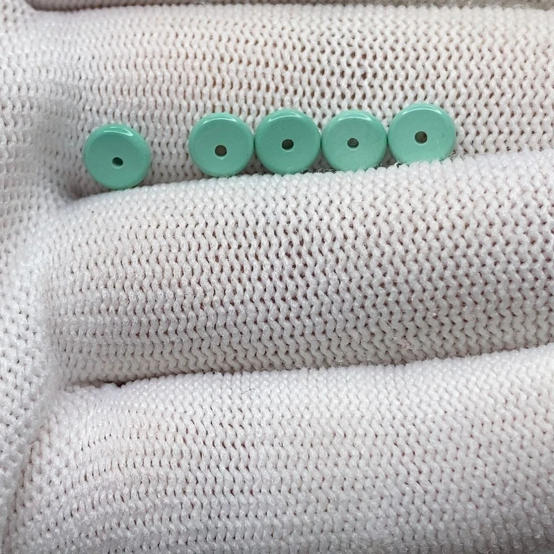 原生态绿色隔片卡6mm