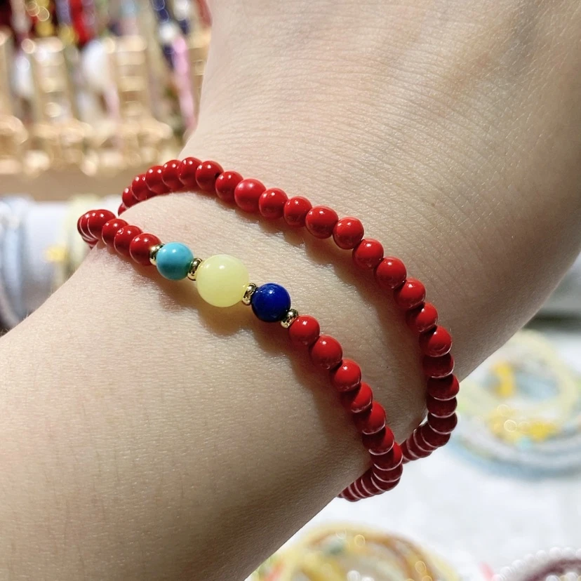 【闪购商品】玛瑙/玉髓手链合金