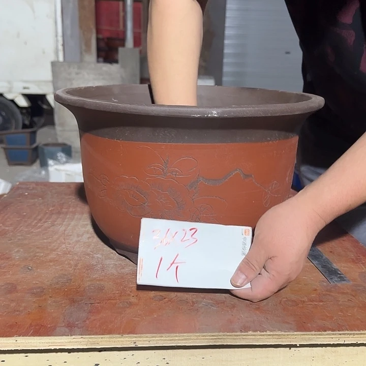 紫砂花盆紫砂花盆