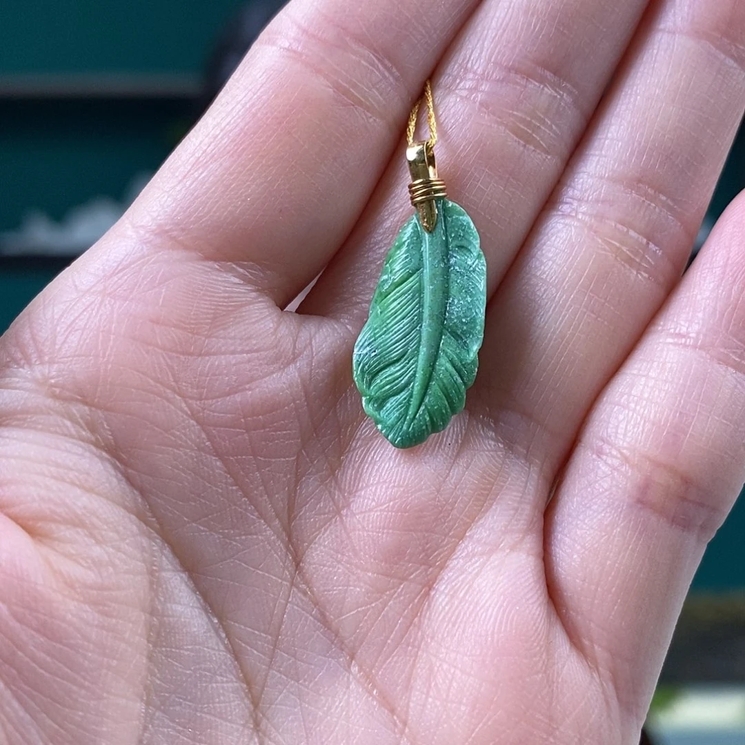 绿松石18K金镶嵌珠宝奇石