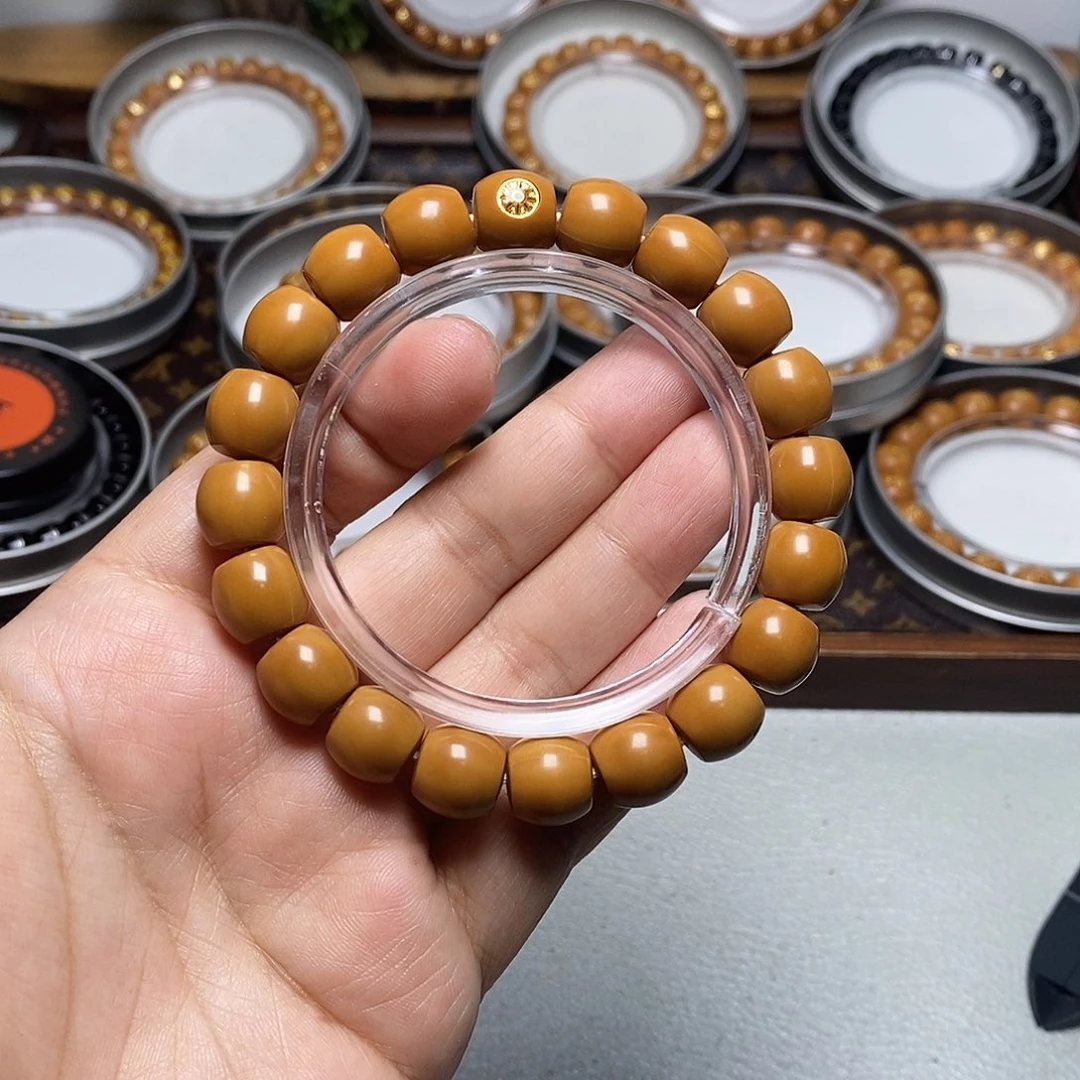 猴头核桃手串9号金标高抛小龙炎直切11左右