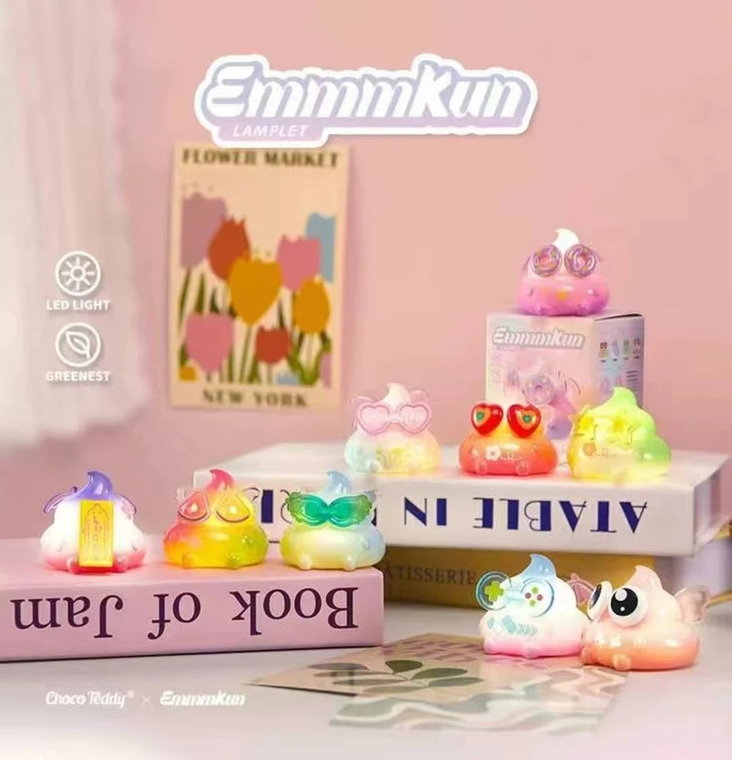 眼碌碌Emmm君blingbling小灯系列盲盒公仔创意礼物潮玩手办