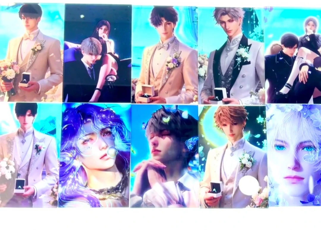 高透镭射亚克力水晶转