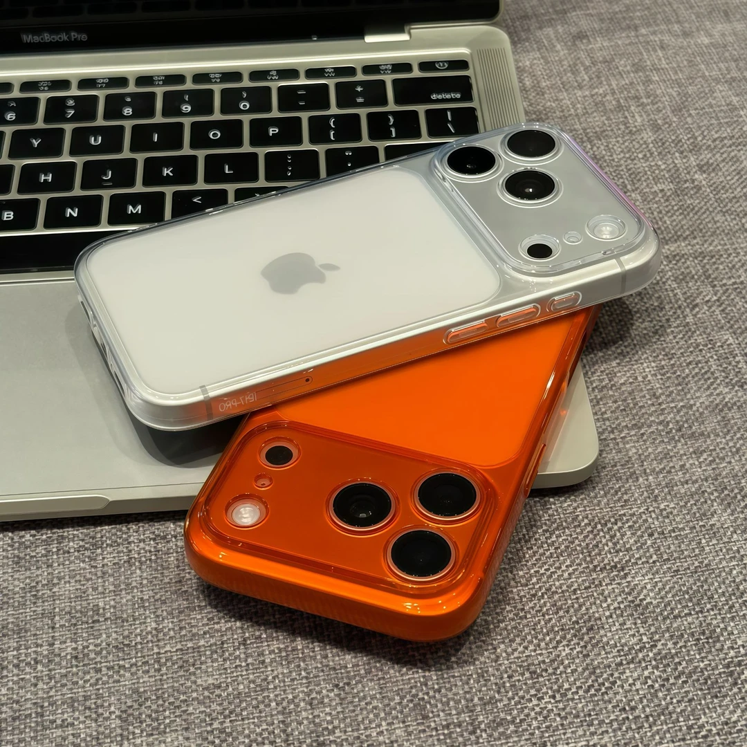 欧克里里超薄透明秒变17大视窗适用苹果17promax手机壳16软151413