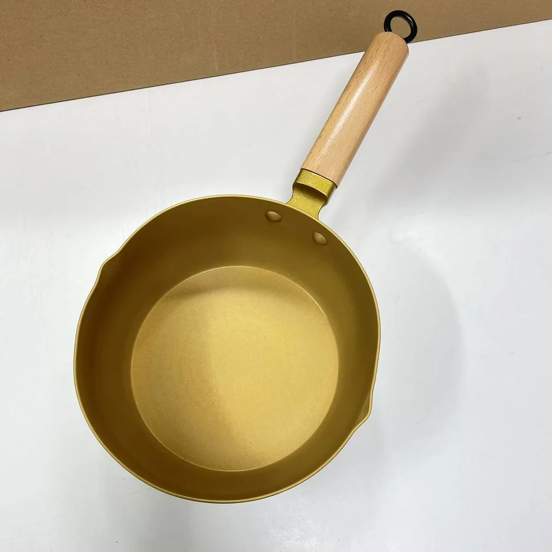 日式雪平锅小汤锅不锈钢加长手柄