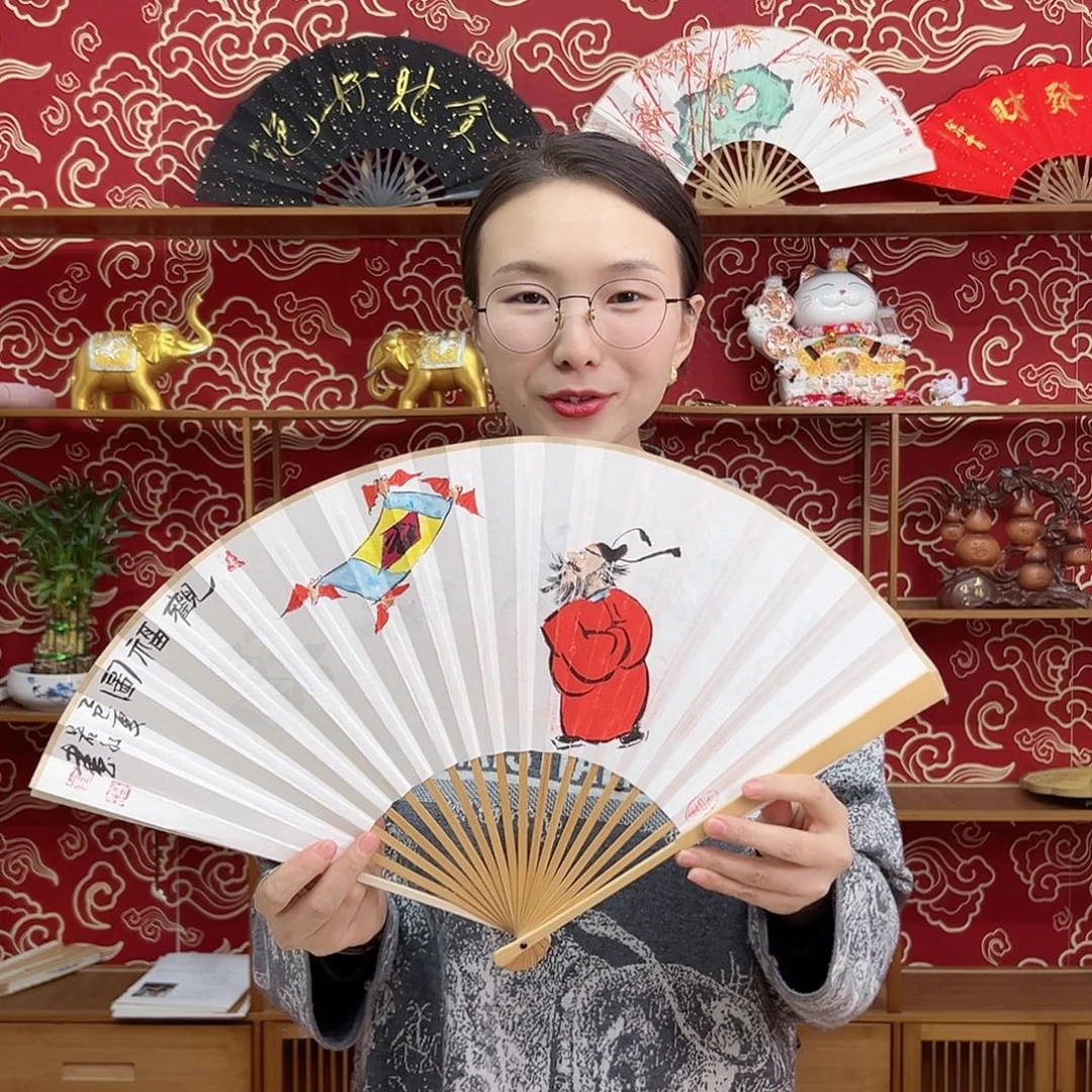 书法书法 95寸玉竹 手写手绘 默认粘好