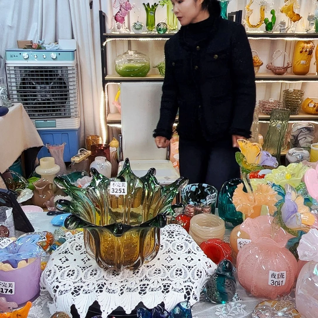3251 家悦美居琉璃摆件