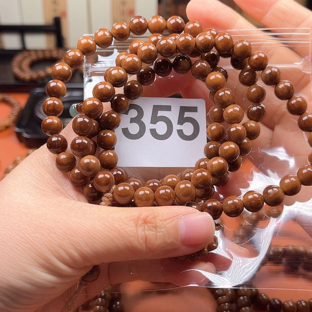 库克手串孩*泼0.8圆珠多圈108颗