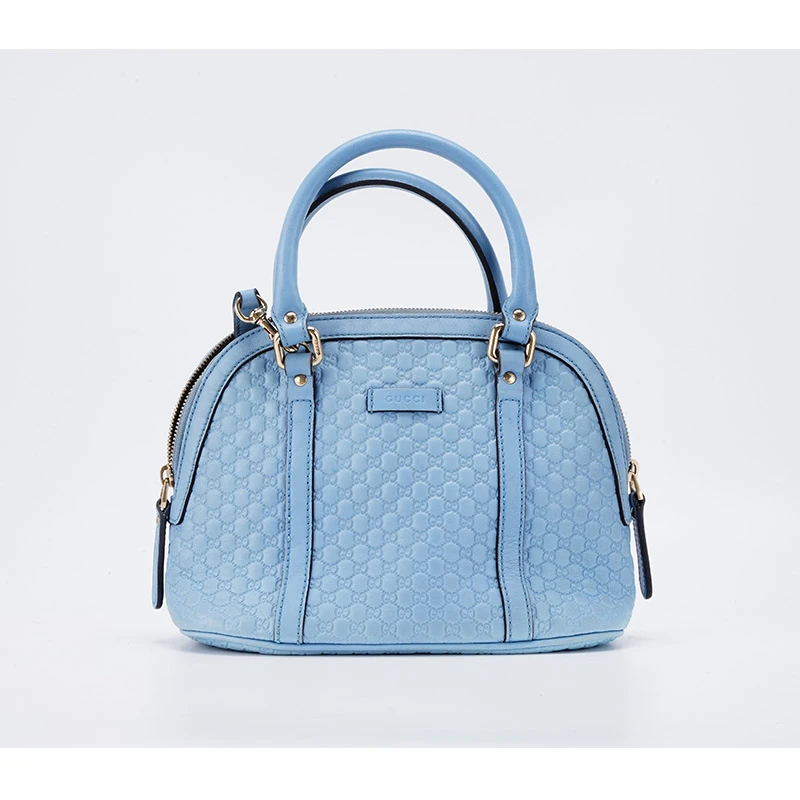 95新 GUCCI/古驰 【小清专属】贝壳包小号压纹款双竖条/BG22007417