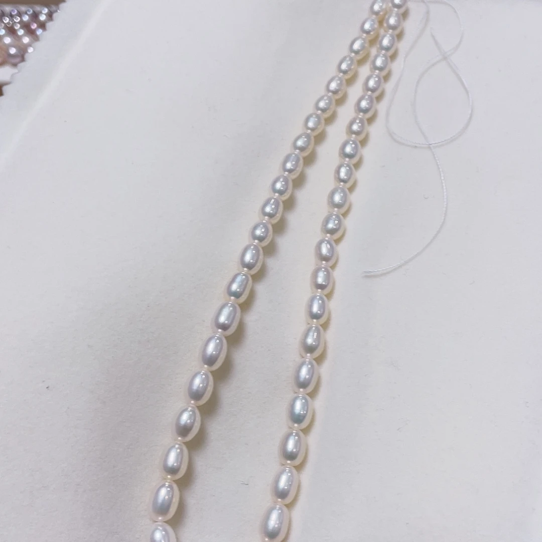 银S925镶嵌颈饰淡水珍珠