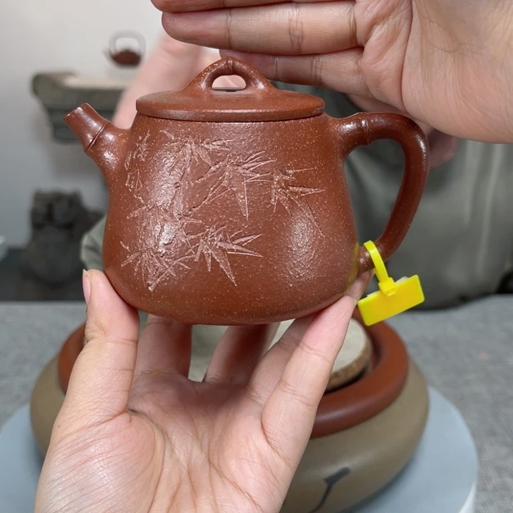 紫砂茶壶紫砂刻绘