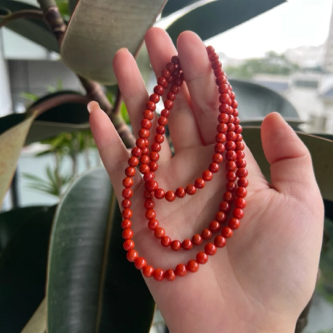 【玉瑾小裴优选】南红满色满肉多圈手串卡5时尚