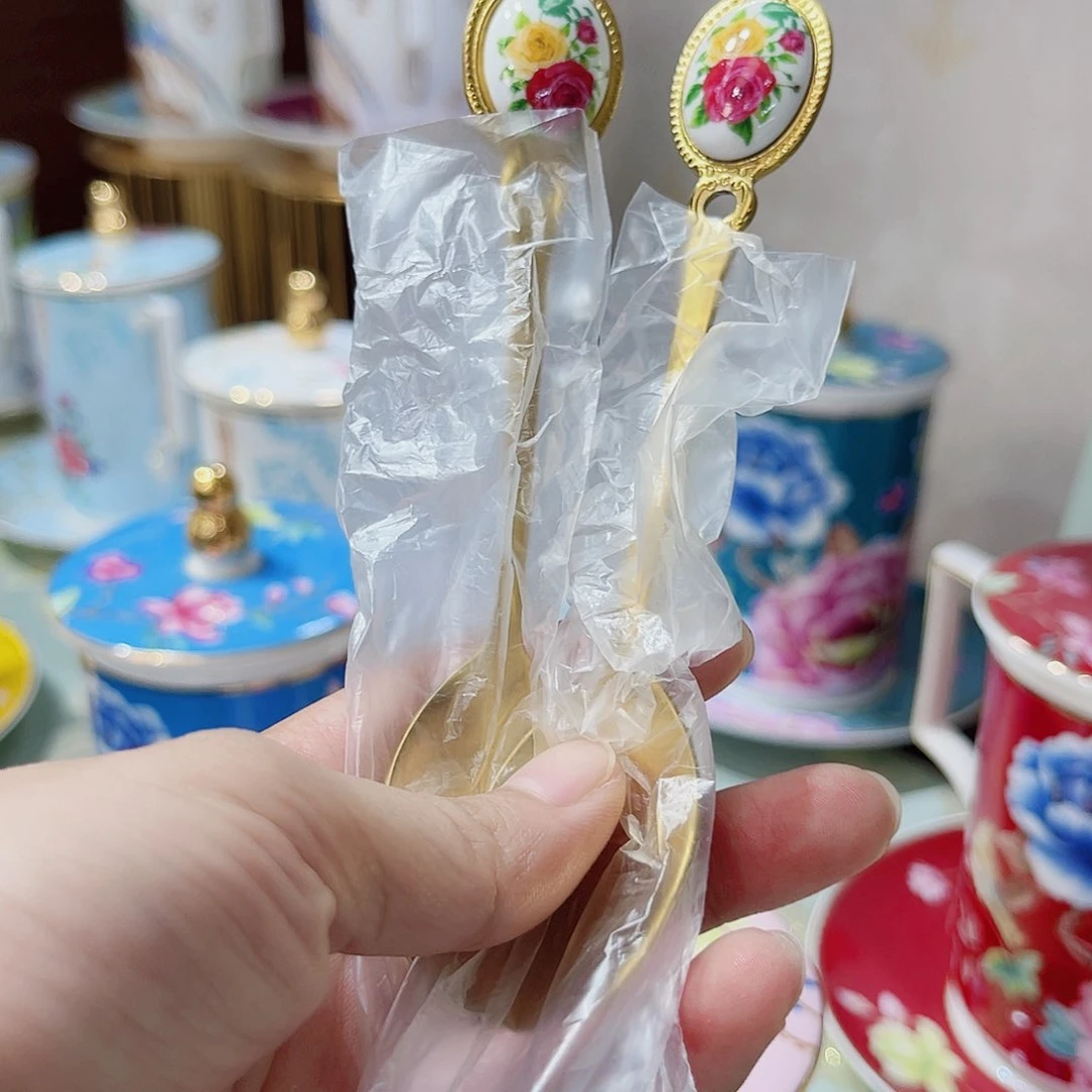 36%以上骨粉骨瓷2只咖啡勺