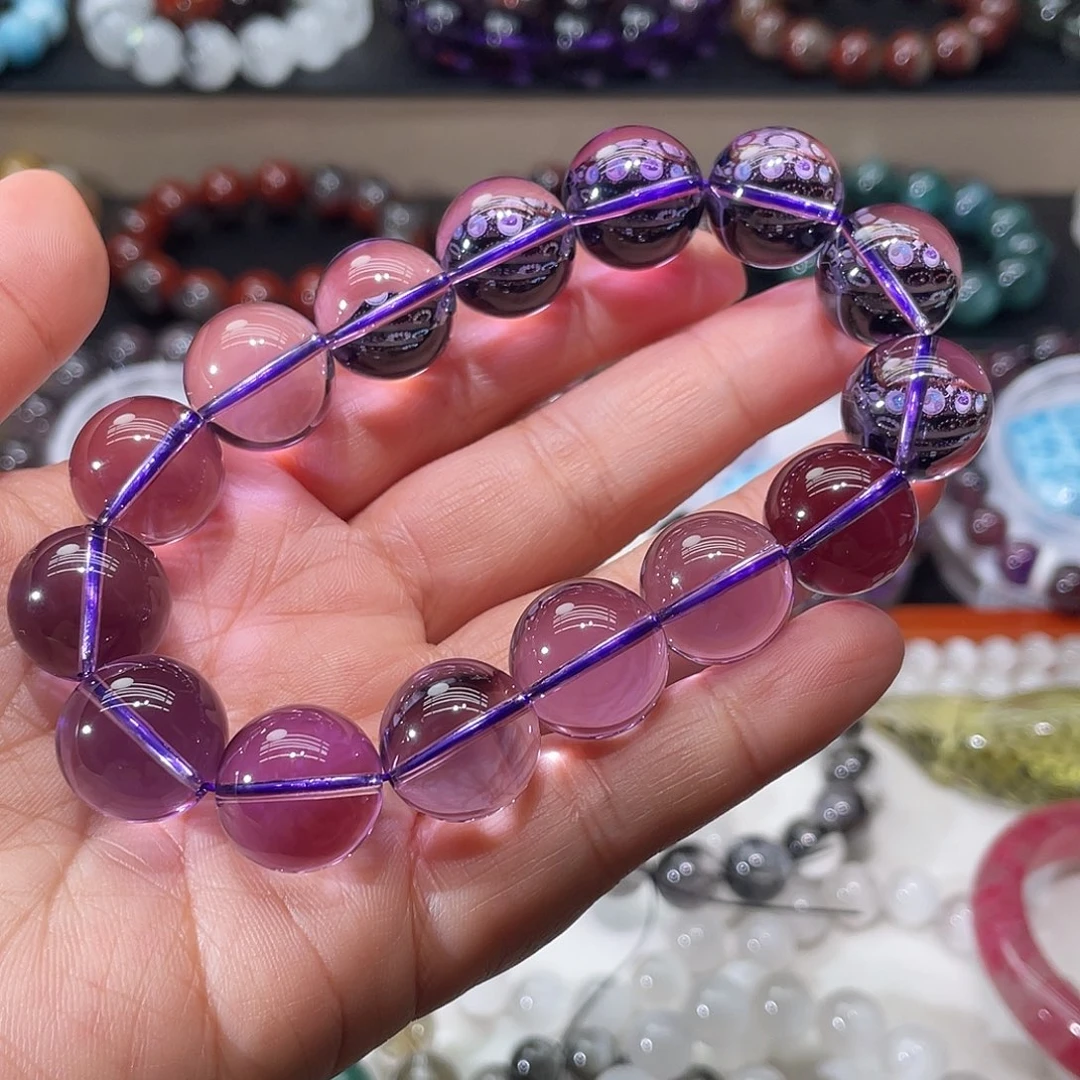 水晶手链未镶嵌紫水晶手链