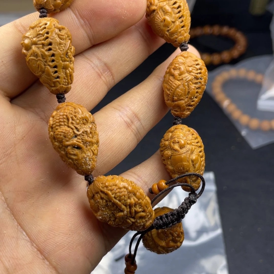 猴头核桃吊坠别把他