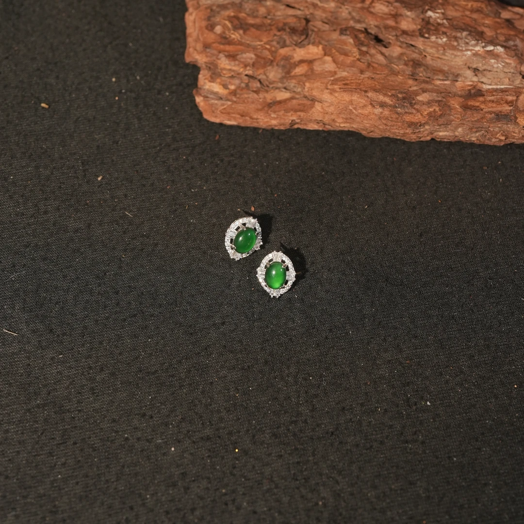 11.26香港王老板-翡翠耳饰7v878