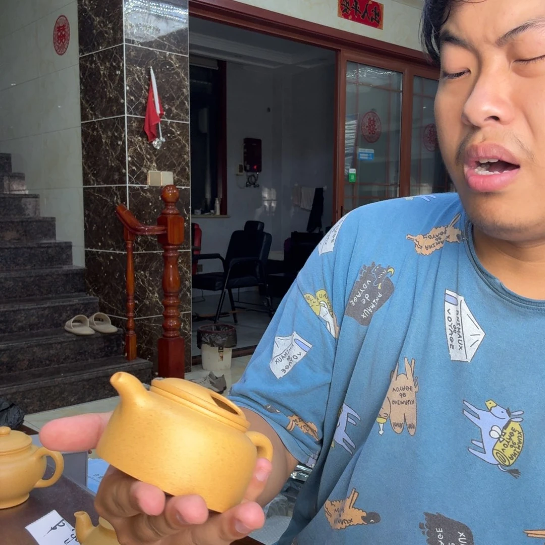 茶壶紫砂瑕疵 牛盖