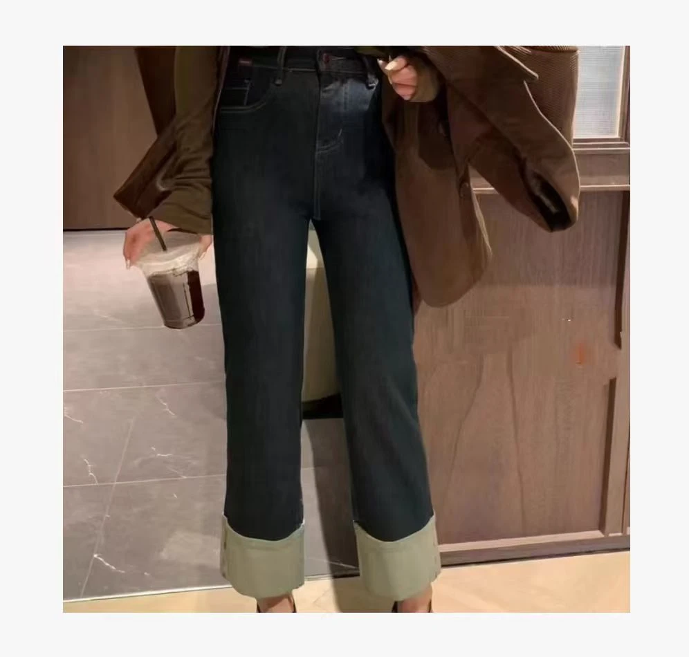 【WJ】秋款 玉 3366  牛仔烟管裤（3-6）