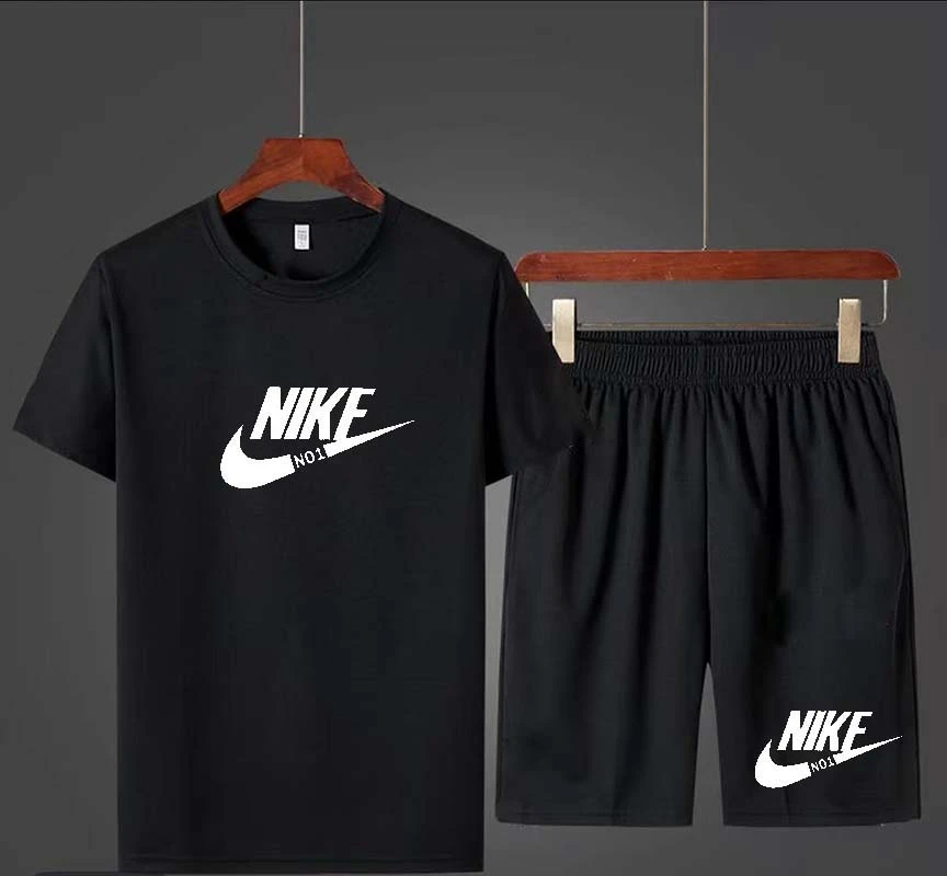 【一折粉丝福利】奥莱清仓夏季套装速干男运动三分跑步休闲运动服