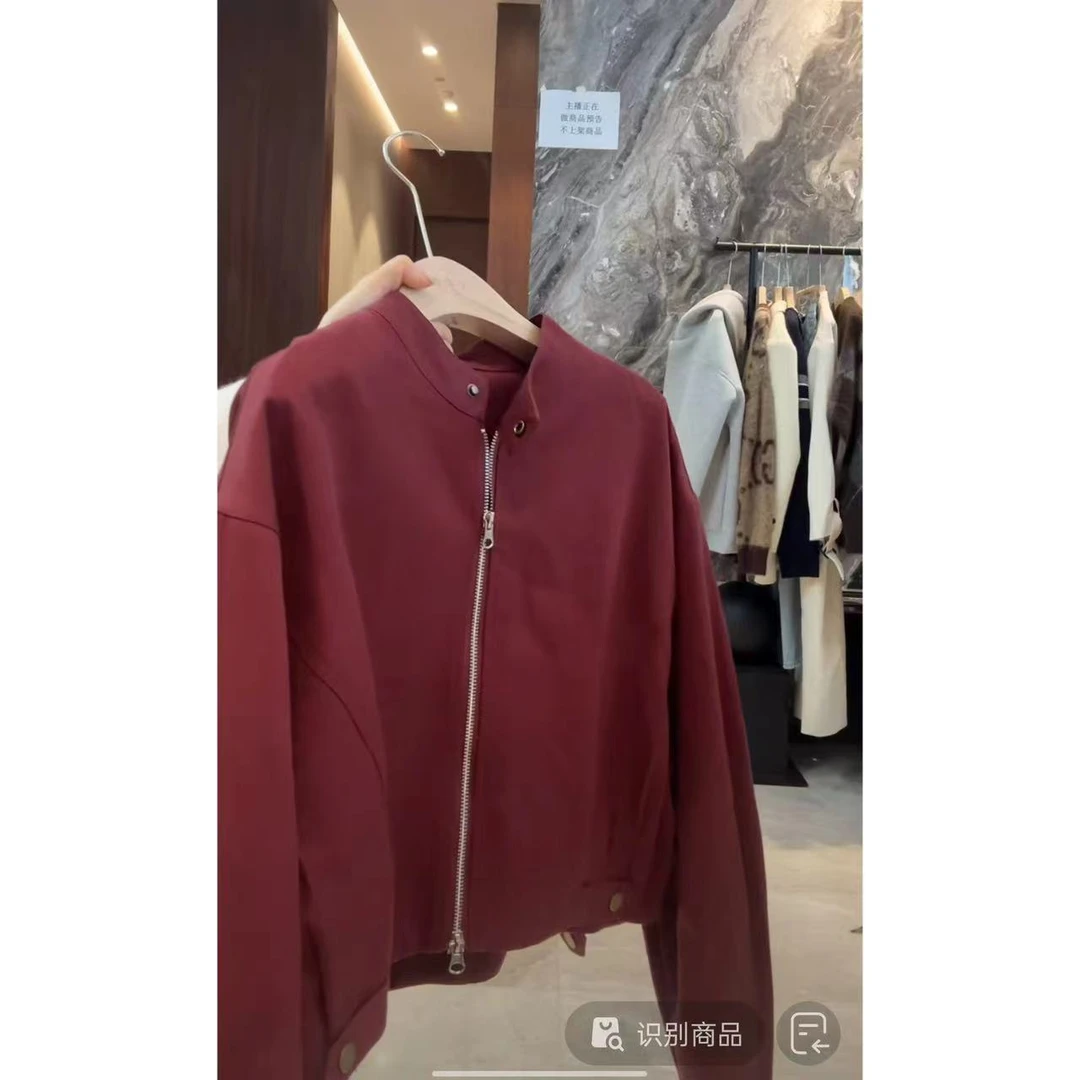 徐秋阳   红衫果 百搭时尚休闲设计感显瘦显白外套11595