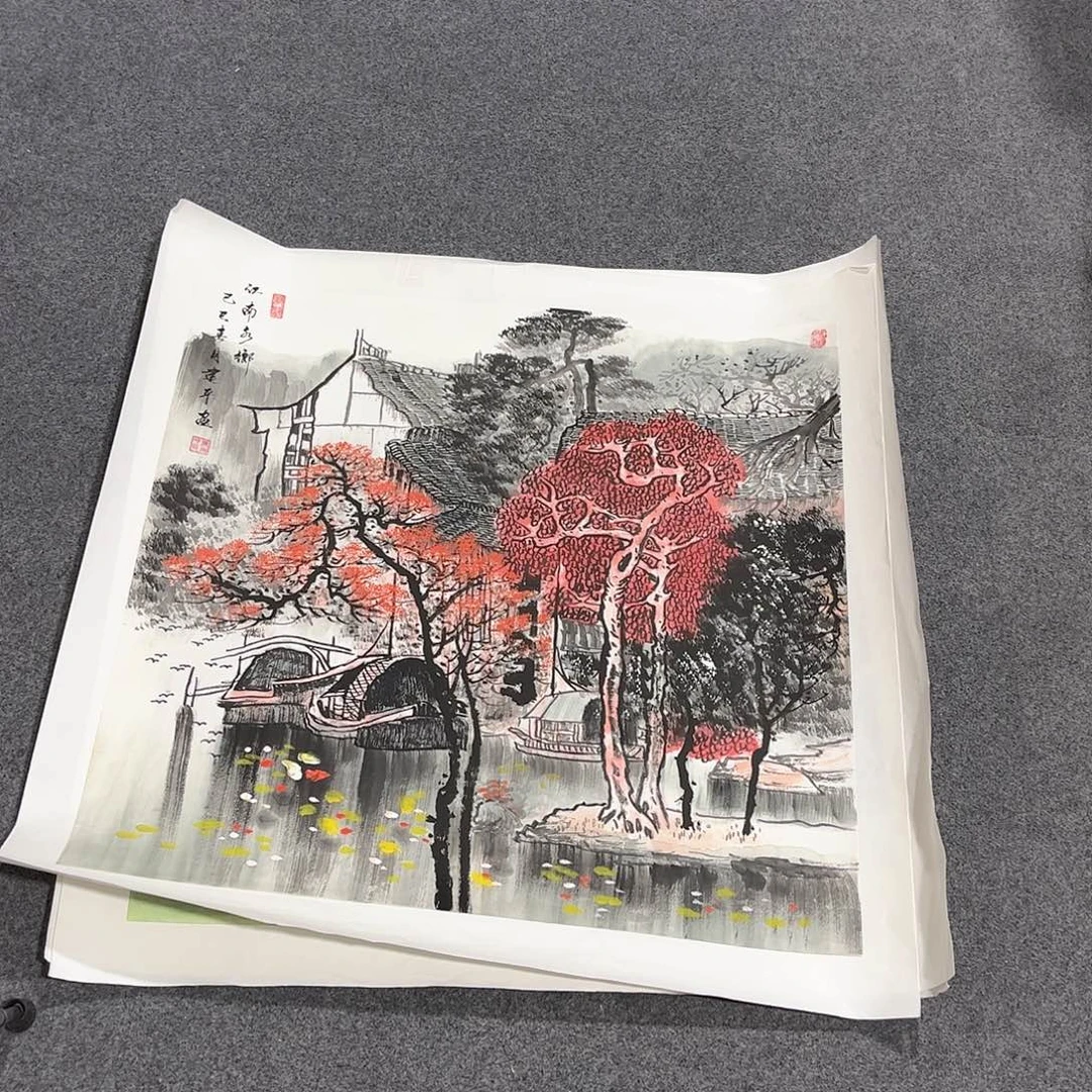 国画D国画作品单幅任发