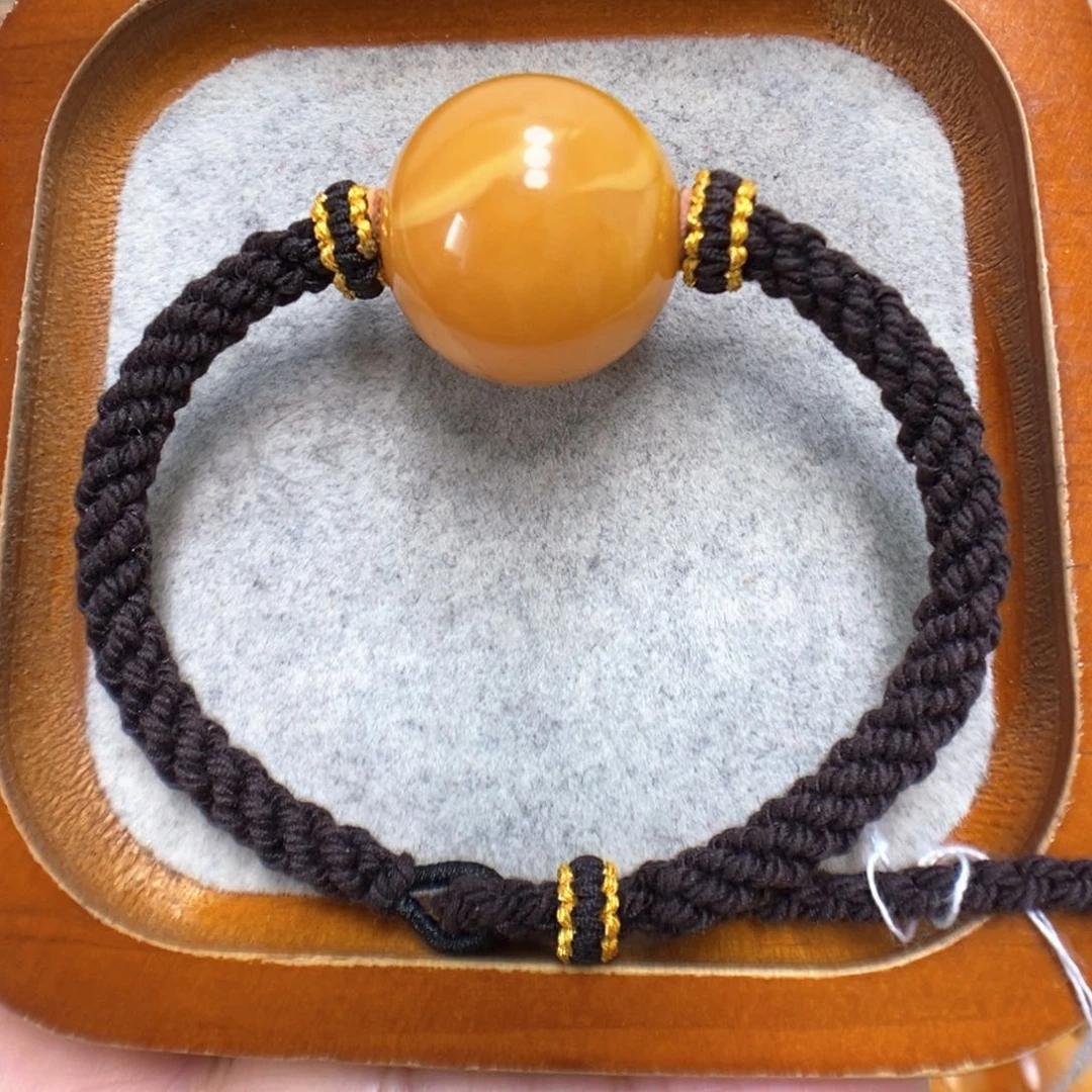 蜜蜡手绳未镶嵌蜜蜡