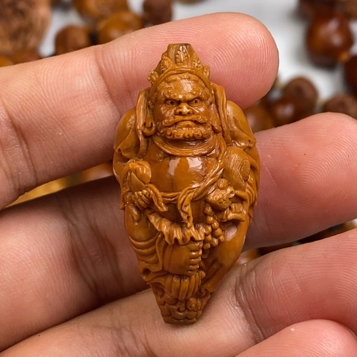橄榄核手串/手链黄财神
