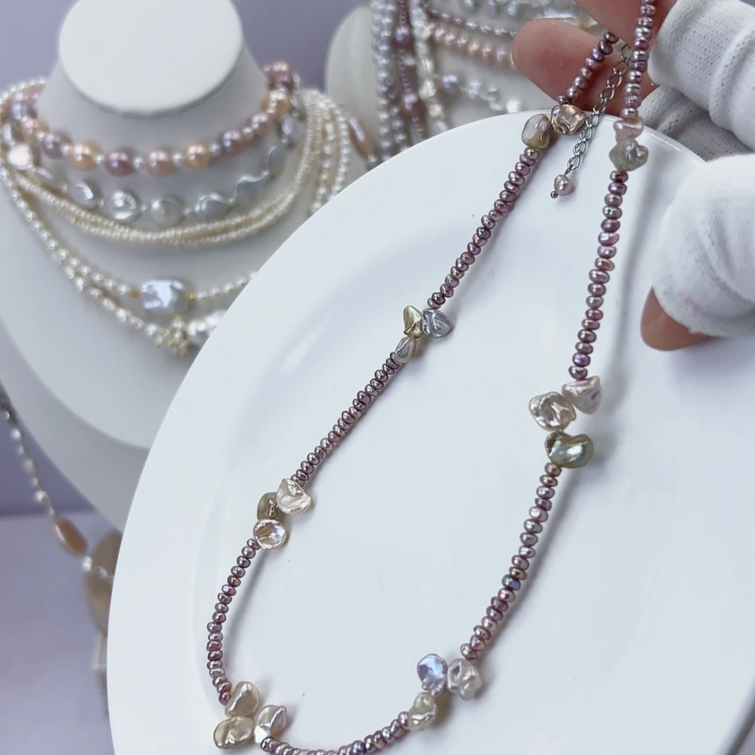 颈饰未镶嵌淡水珍珠捡漏特价