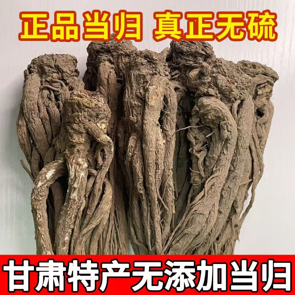 甘肃岷县精选当归整根可搭配黄芪党参煲汤的中药材
