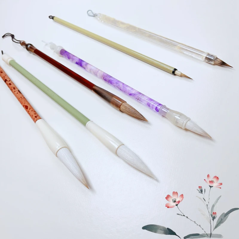 艺童话 毛笔组合 水彩 国画 山水画毛笔 多种大小软硬度搭配组合