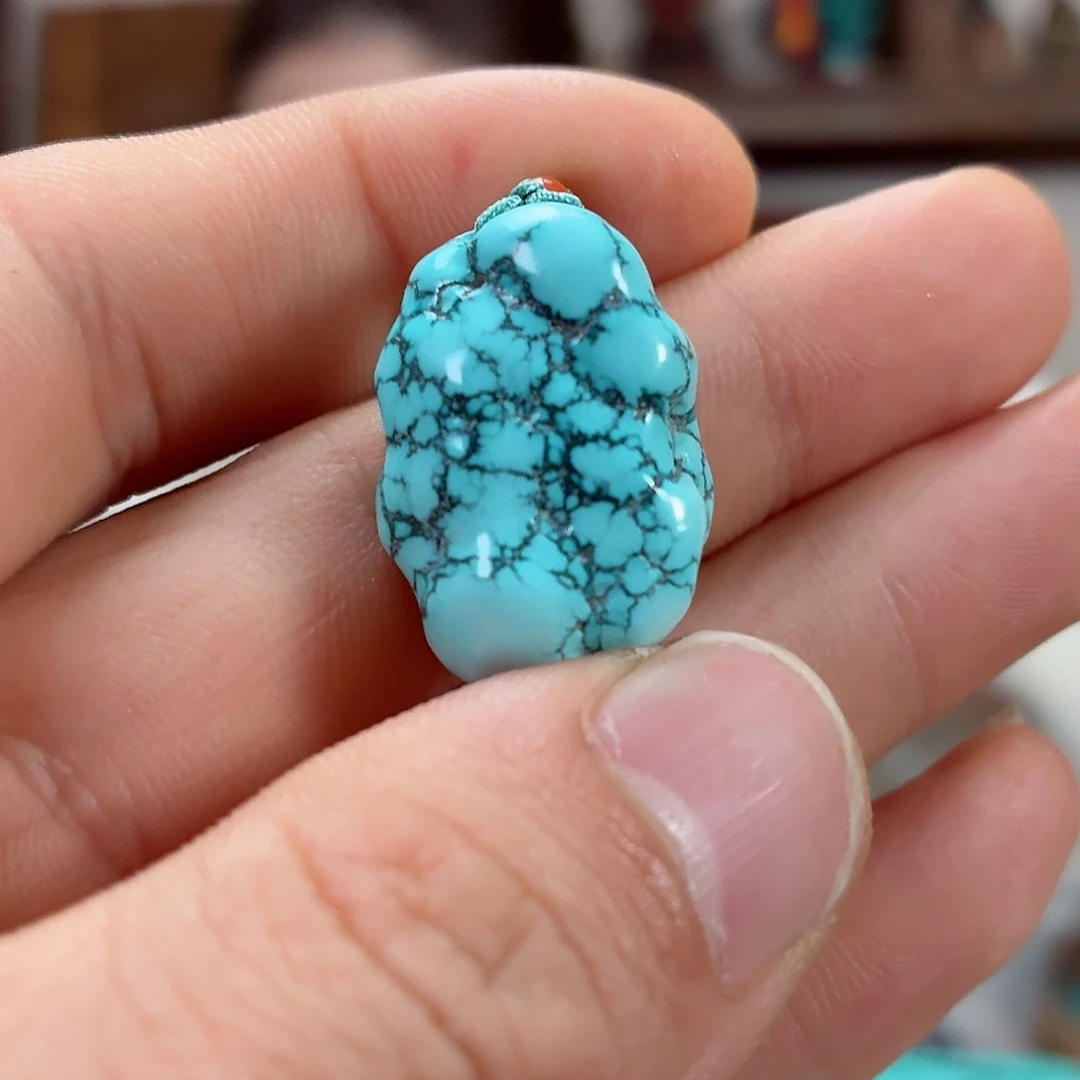 未镶嵌绿松石珠宝奇石