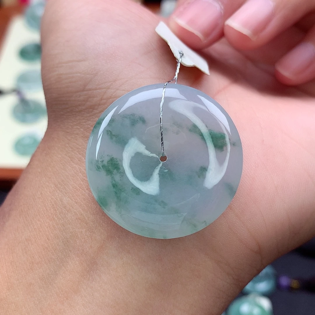 颈饰未镶嵌翡翠45 尺寸31.4-5.8