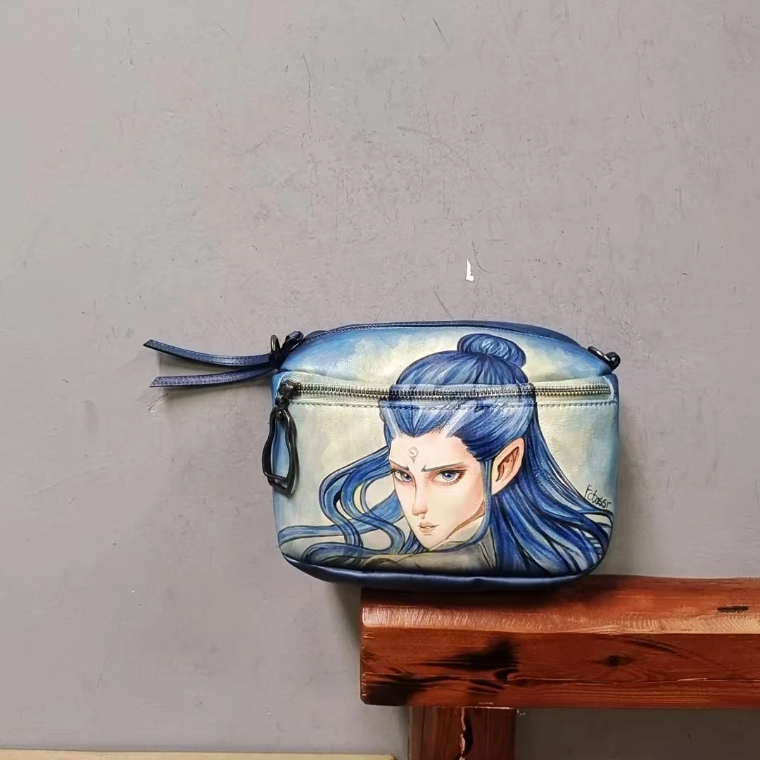 0801-5-法缇斯直播间专享手绘定制款-77233-斜挎包488