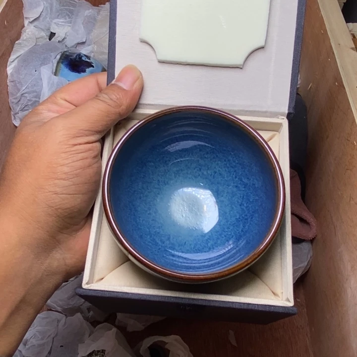 茶盏建盏喝茶主人杯茶杯