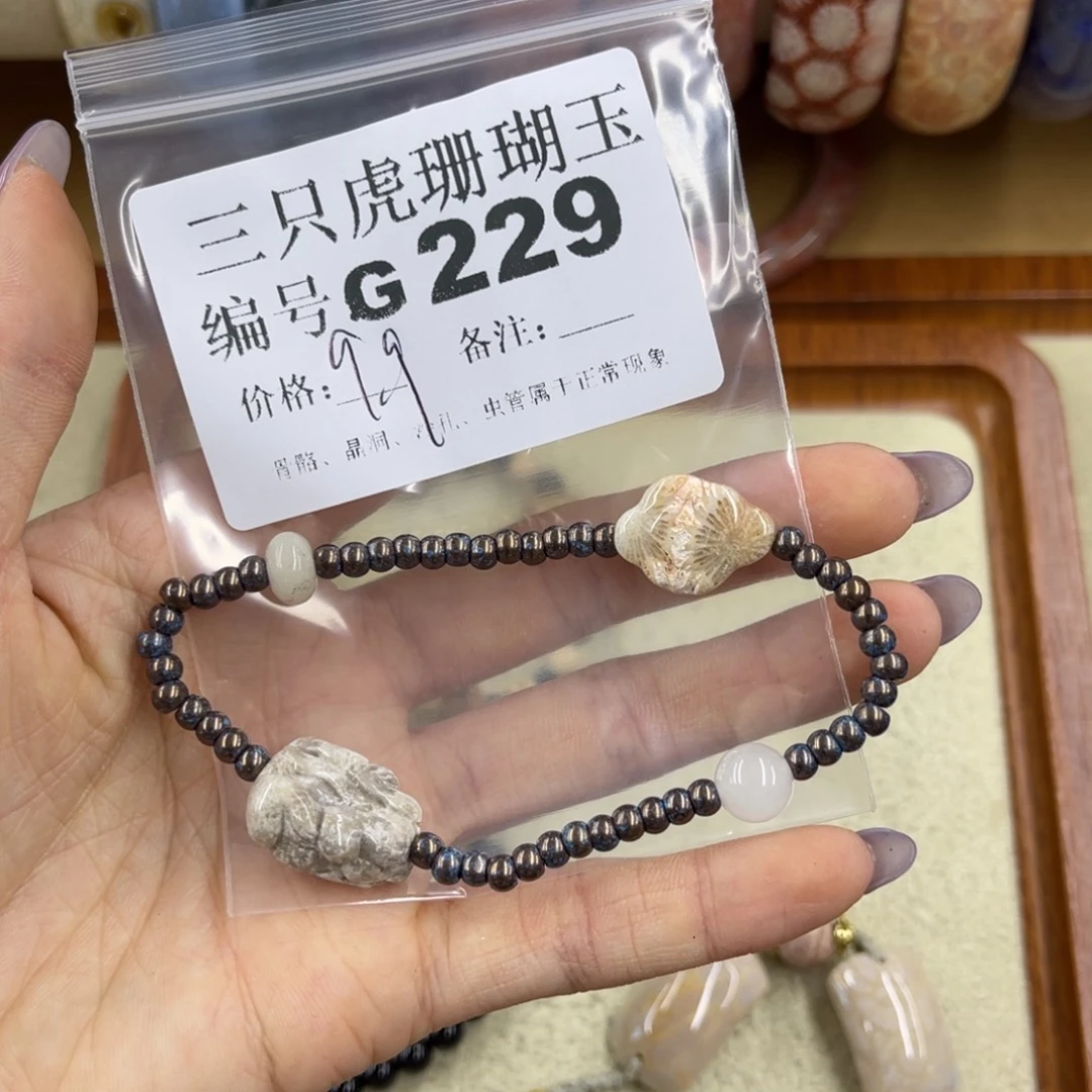 暗***影未镶嵌h硅化珊瑚（珊瑚玉）