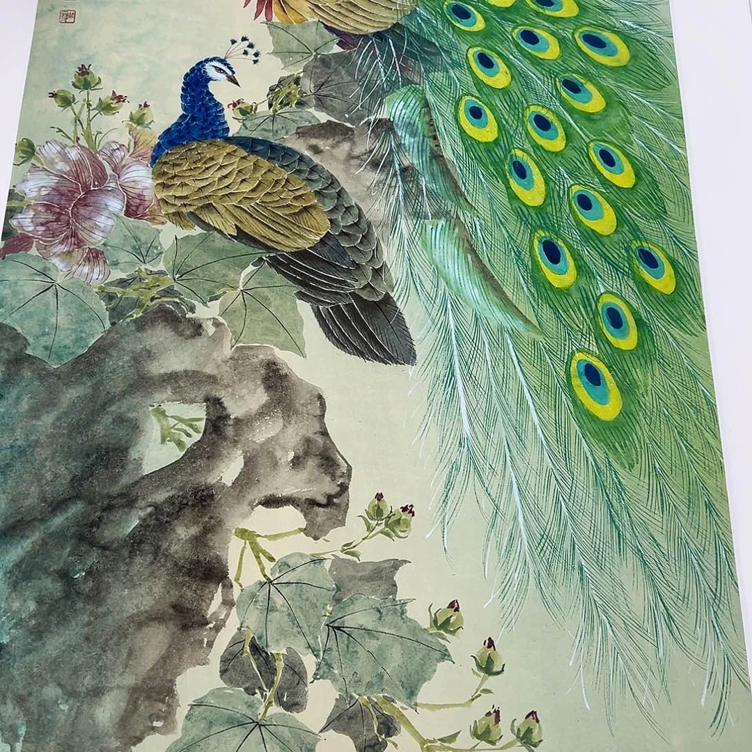 国画纯手绘作品欣赏