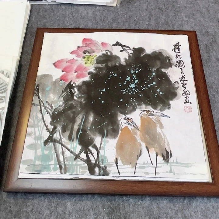 国画张圣敏先生纯手绘作品