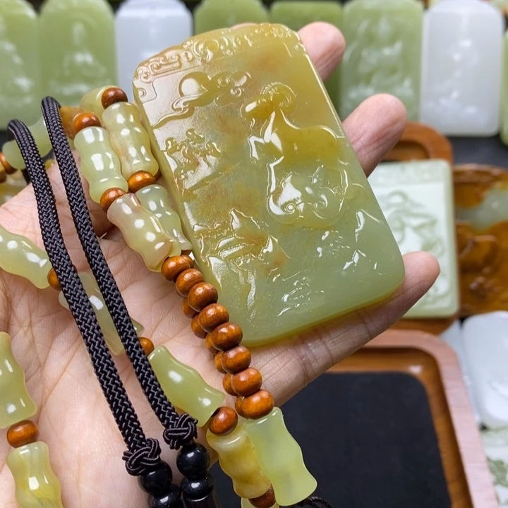 石材昆仑山料一套