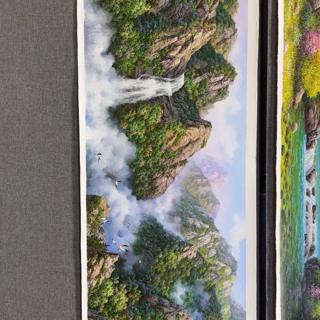 油画加油加油努力加油加油