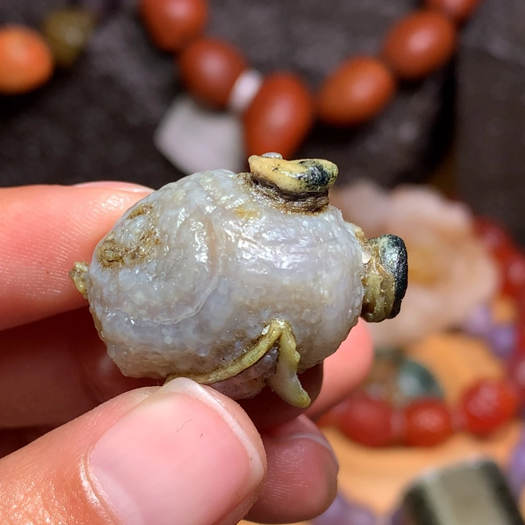 未镶嵌玛瑙/玉髓珠宝半成品