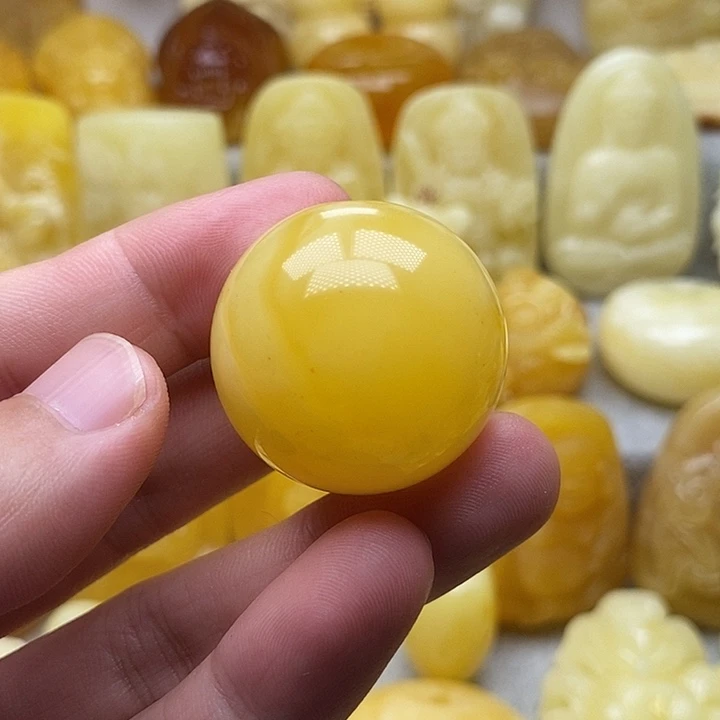 琥珀颈饰未镶嵌琥珀蜜蜡吊坠