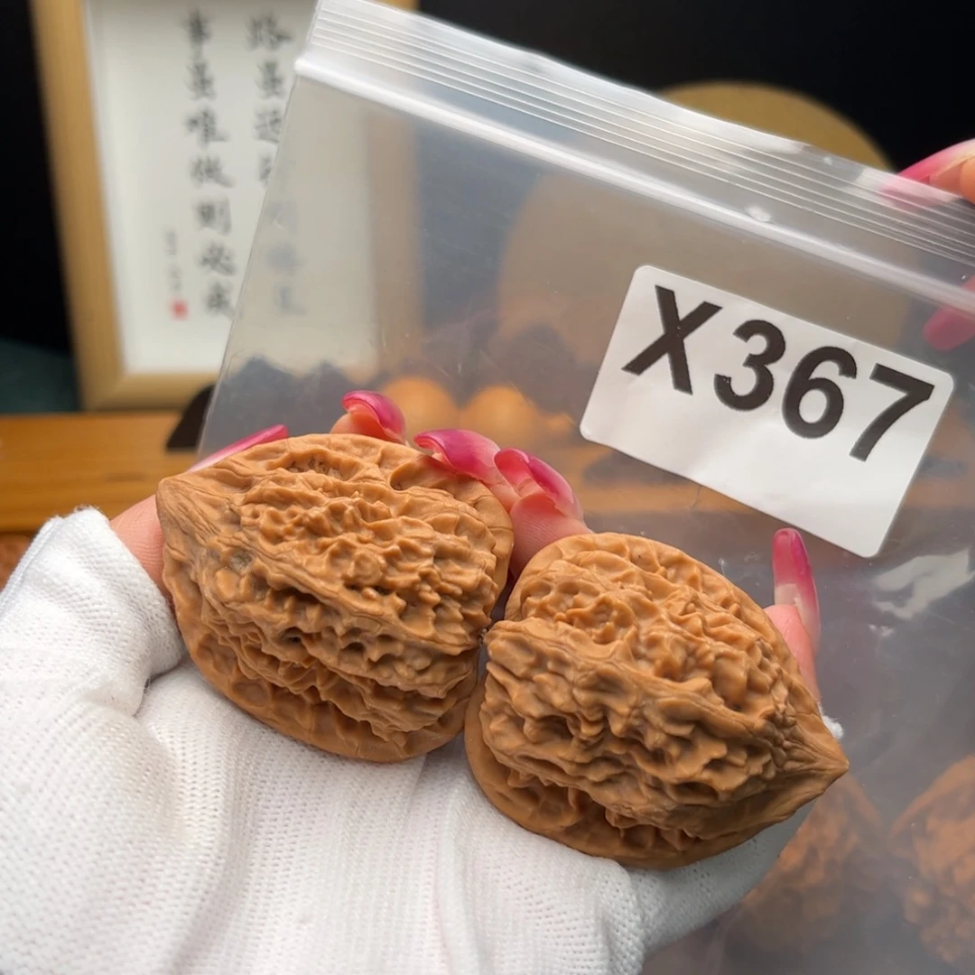 文玩核桃把件42左右鸡心x 367
