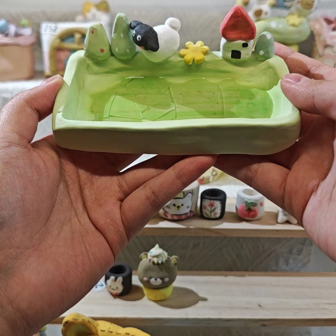 无***满29.9包邮手工花盆