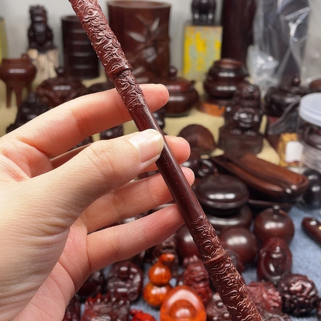 檀香紫檀（小叶紫檀）金箍棒